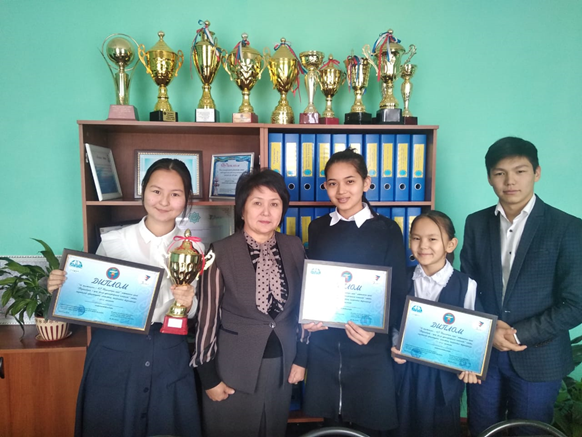 "Тәуелсіздік - ұлы дала ұрпақтарына аманат" облыстық пікірсайыс турниріне қатысып қайтты