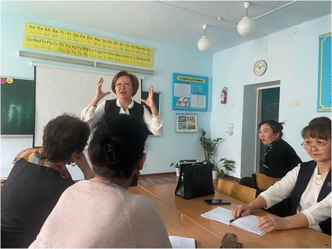 "Сабақты тиімді жоспарлаудың білім сапасына әсері" тақырында коучинг өткізілді.